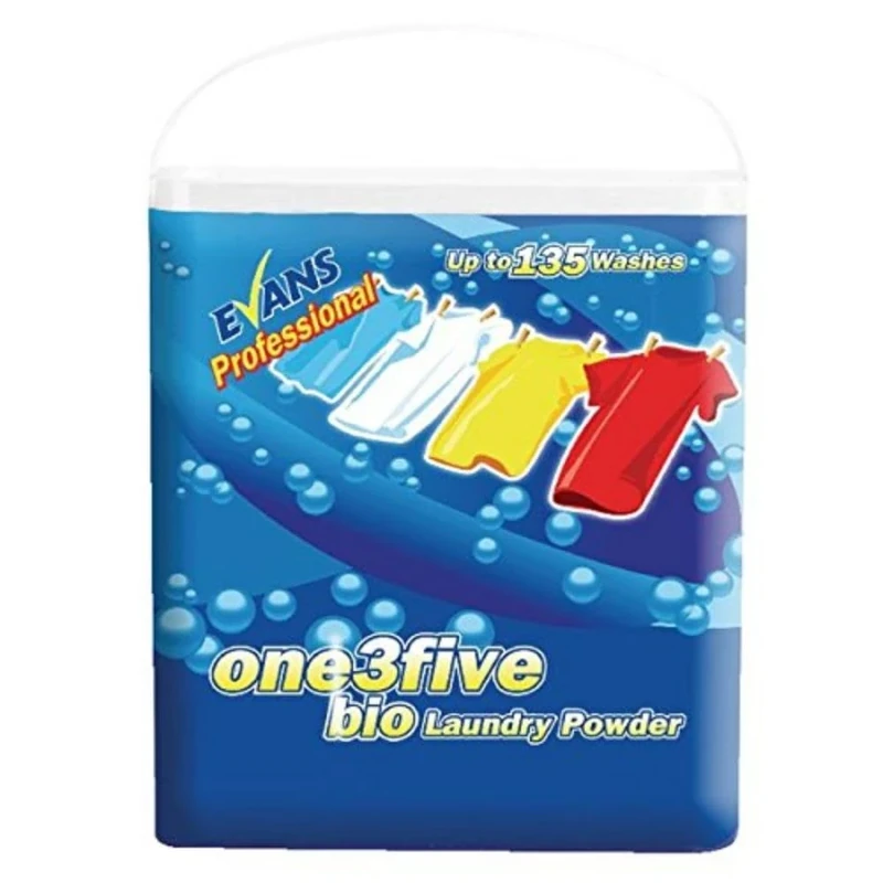 Evans Vanodine One3Five Bio Laundry Powder, 10 kg - Image 1