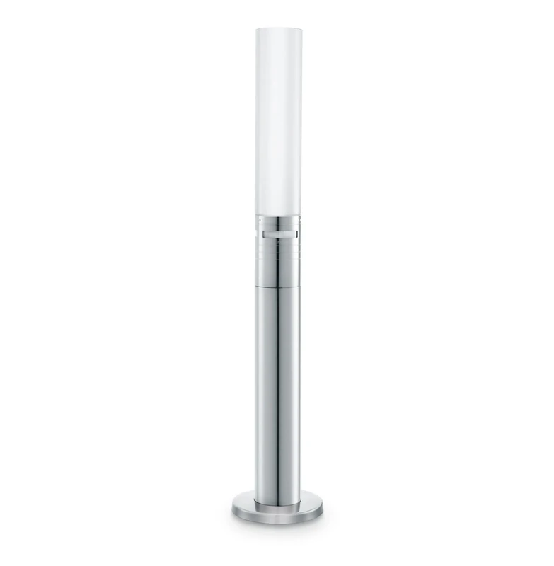 Steinel Garden Path Light GL 60 S, Outdoor Post Light with 360° Motion Detector, Max. 12 m Range, 9.78 Watts, Stainless Steel