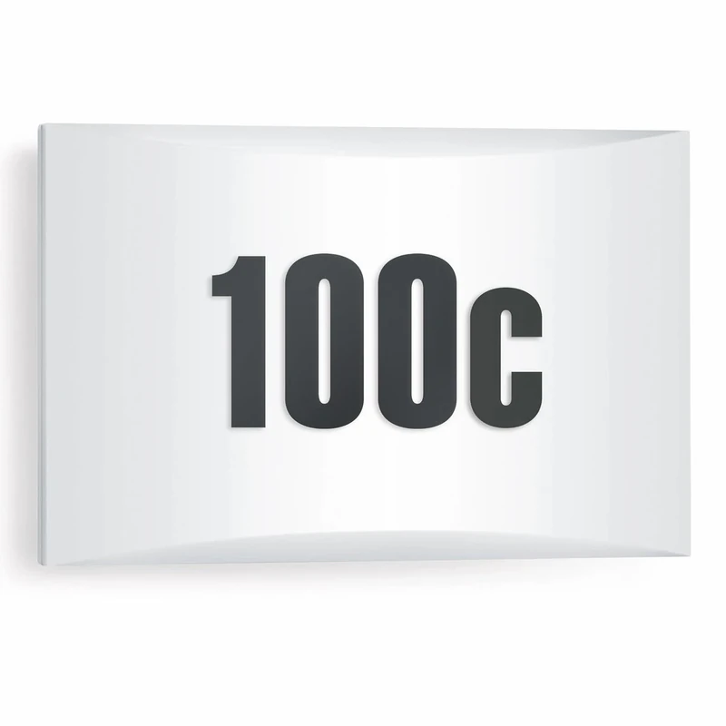 STEINEL LN 1 N Outdoor LED Light, 4.9 W, White, Wall-Mount, Dusk Till Dawn Sensor