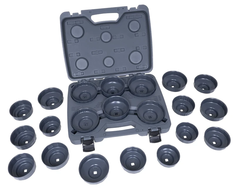 Lisle 61460 H.D. End Cap Wrench Set, 21 pc. - Image 1