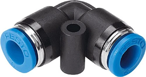 Festo QSL-1/8-10 Push-In L-Fitting, 6 mm