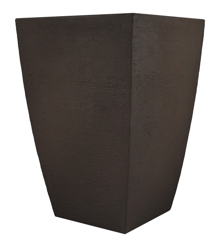 Tusco Products Garden Planter, Espresso, 19-inch