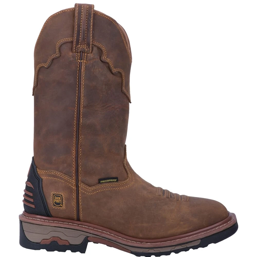 Dan Post Men's Blayde Work Boot, Saddle Tan, 9.5 D US