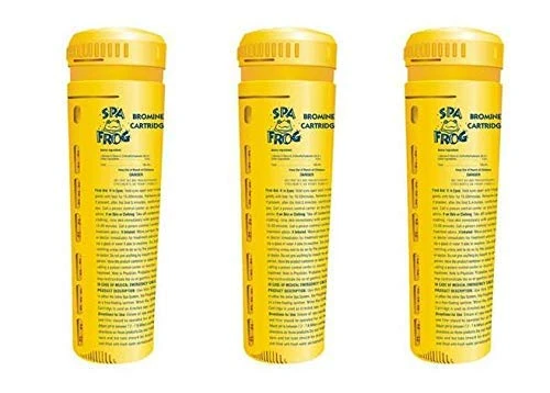 New 3 Pack SPA FROG Swimming Pool Floating System Bromine Replacement Cartridge by KingTech - Image 1