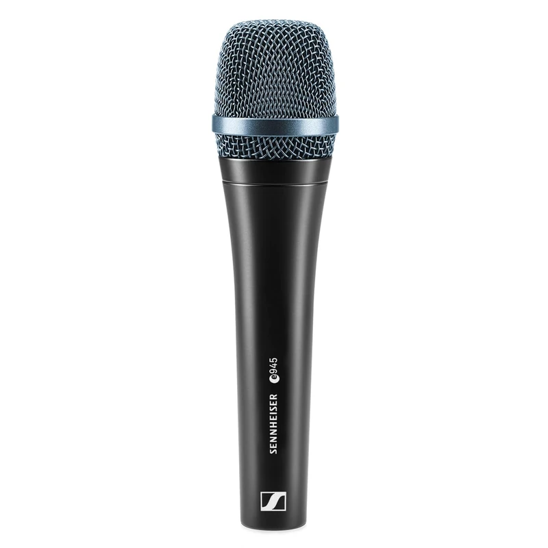 Sennheiser e 945 Dynamic Supercardioid Handheld Microphone | For Live Vocals & Demanding Stage Environments | High Feedback Rejection | Black (009422)