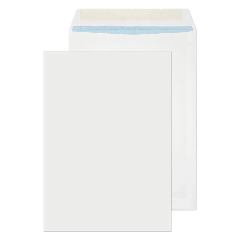 Blake Purely Everyday B4 352 x 250 mm 100 gsm Pocket Gummed Envelopes (1784) White - Pack of 250