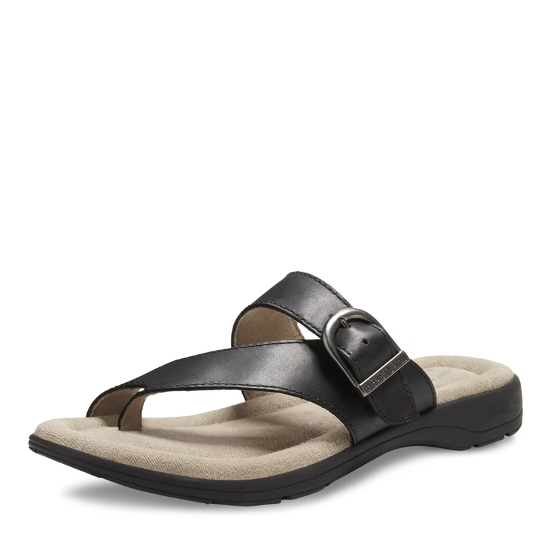 Eastland Women's Tahiti Ii Sandal, Black, 9 UK