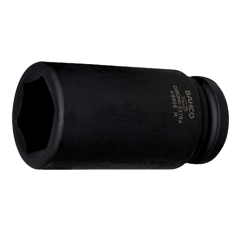 Bahco K9506Z-1.5/8 6 Edge Hexagon Socket, Black, 1 5/8-Inch