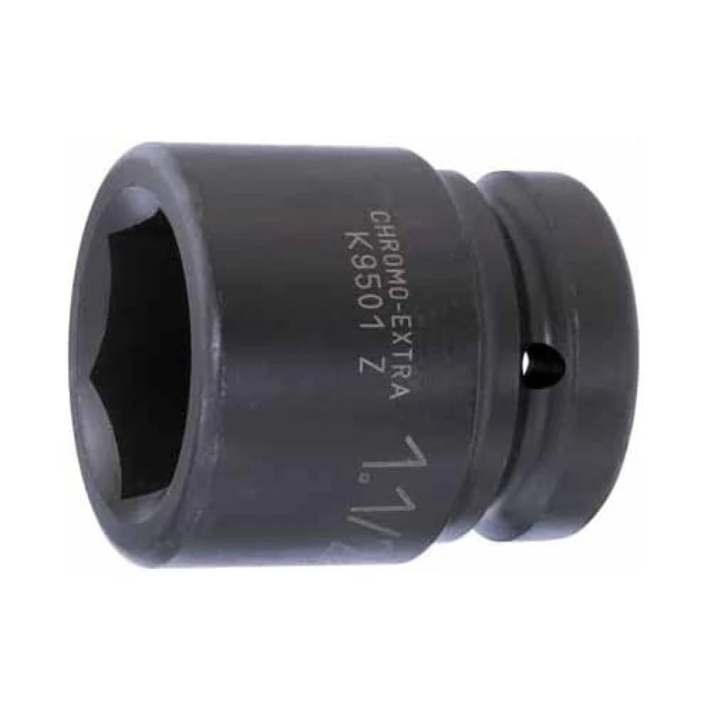 Bahco K9501Z-1.3/8 6 Edge Hexagon Socket, Black, 1 3/8-Inch