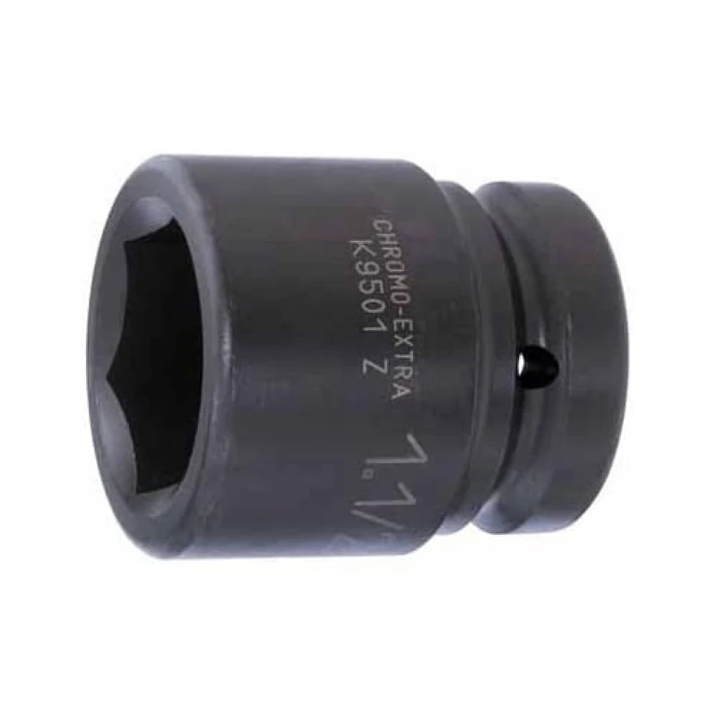 Bahco K9501Z-1.1/8 6 Edge Hexagon Socket, Black, 1 1/8-Inch