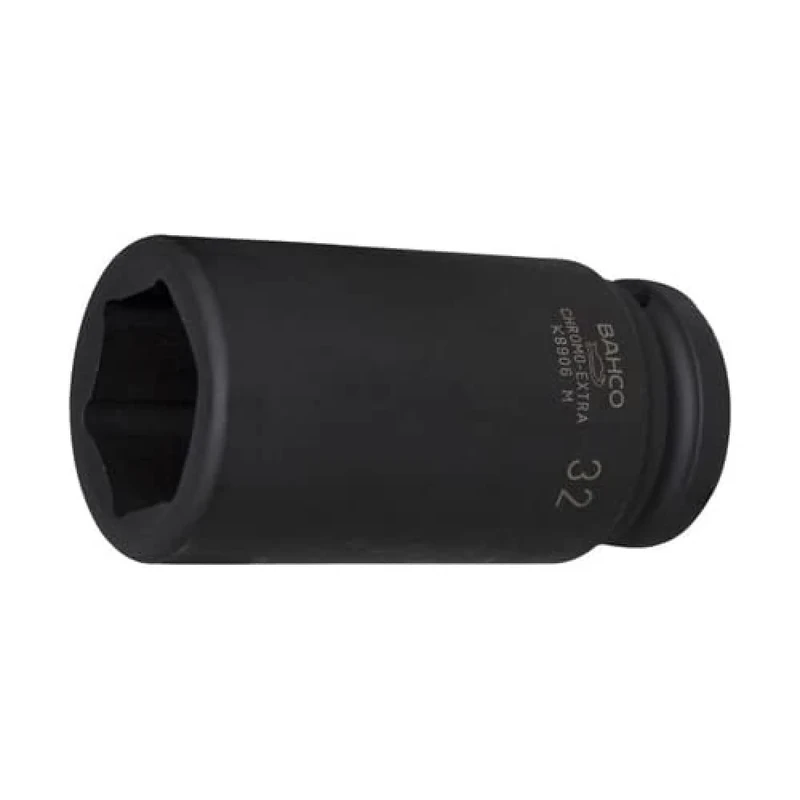 Bahco K9506Z-1.13/16 6 Edge Hexagon Socket, Black, 1 13/16-Inch