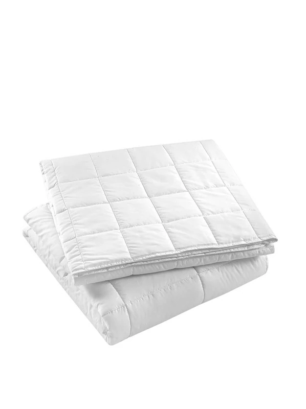 Italian Bed Linen Prestige 4 Seasons Duvet White,Single, 150x200cm