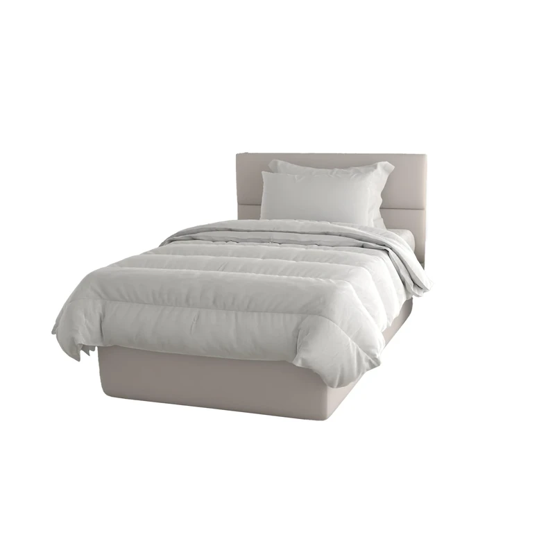 Italian Bed Linen Prestige 4 Seasons Duvet White,Small Double, 200x200cm
