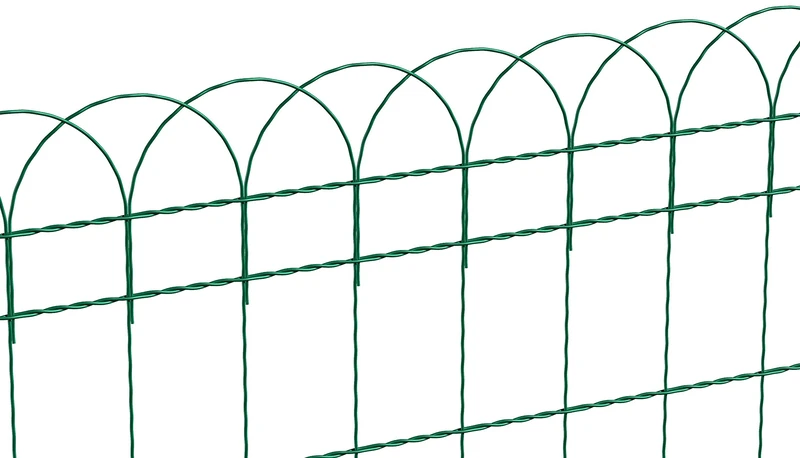 Alberts Rondo 611859 Decorative Braid Various Heights Green Height 65 cm Length 10 m