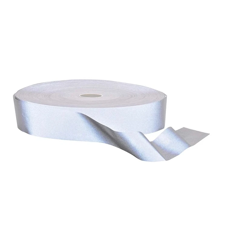 Portwest HV50SIR Series HV50 Hi-VisTex Reflective Tape, 100m, Regular, Silver Grey - Image 1