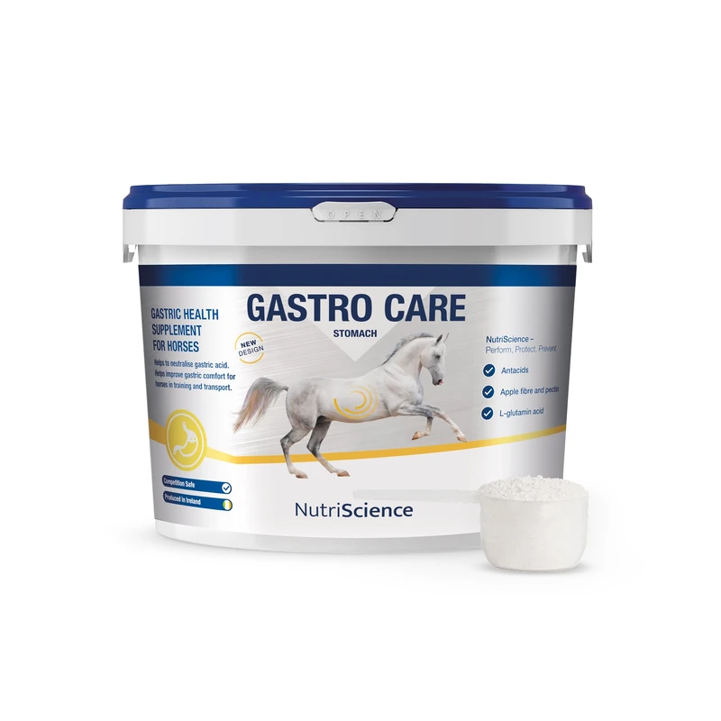 Gastro Care Gastric Health Supplement for Horses – Supports Digestion, Acid Balance & Gut Health – Relieves Stomach Discomfort, & Irregular Feeding - Scientifically Formulated - 3kg