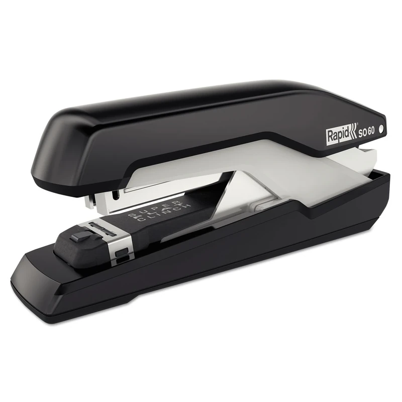 Swingline Stapler, Omnipress 60 Stapler, 60 Sheet Capacity, Black/Gray (5000590A)