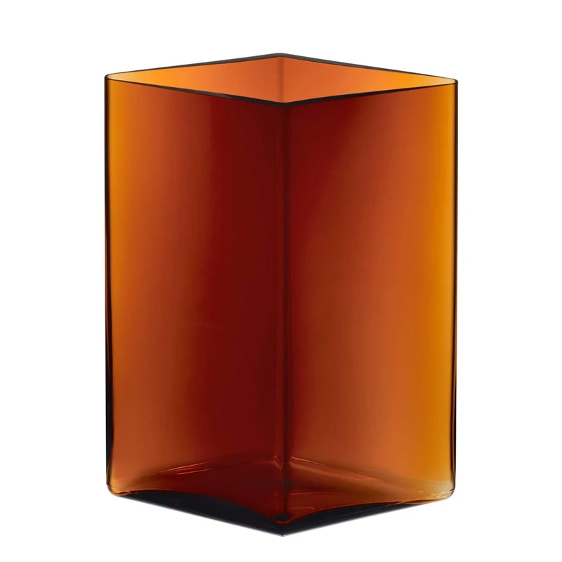 Iittala 1015593 Ruutu Vase 205 x 270 mm Copper - Image 1