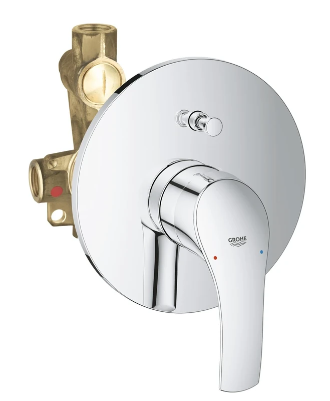 GROHE Eurosmart Bath Trim with Concealed Body (19450002), Automattic Shower/Bath Diverter, GROHE Silkmove, GROHE Quickfix 33305002
