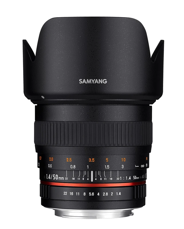 Samyang SY50M-N Telephoto Fixed Prime 50mm F1.4 Lens for Nikon Digital SLR