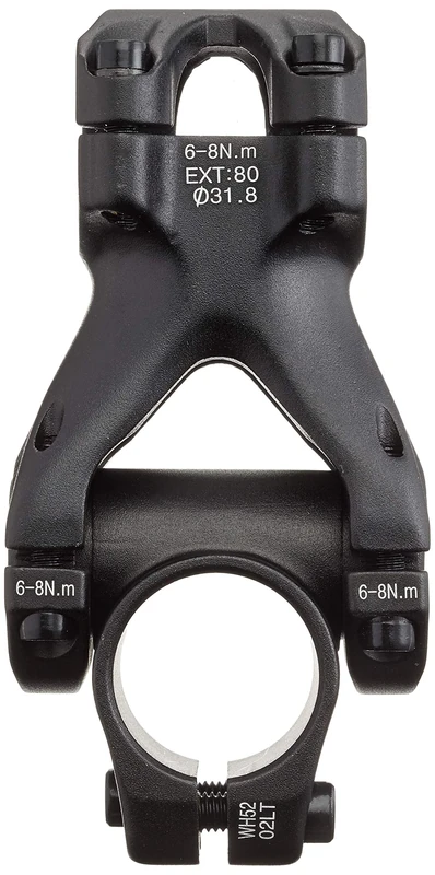 ergotec Humpert Stem Black 10 x 4 x 4 cm