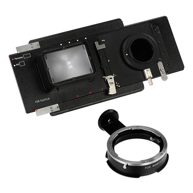 Vizelex RhinoCam for Canon EOS M Mount MILC Cameras (EF-M, such as EOS M, EOS M2) with Pentax 645 (P645) Lens Adapter - for Shift Stitching 645 Size and Panoramic Images