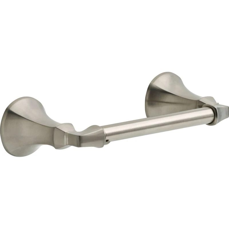 Delta 76450-SS Ashlyn Toilet Paper Holder, Stainless, 3.44 x 9.81 x 2.19 Inches