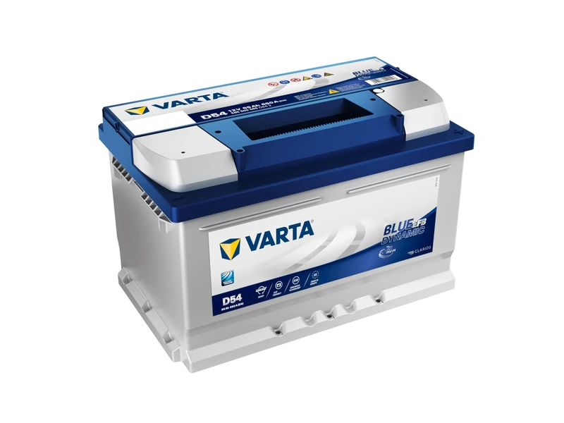Varta 565500065D842 Starter Battery D54 EFB 12V 65Ah 650A