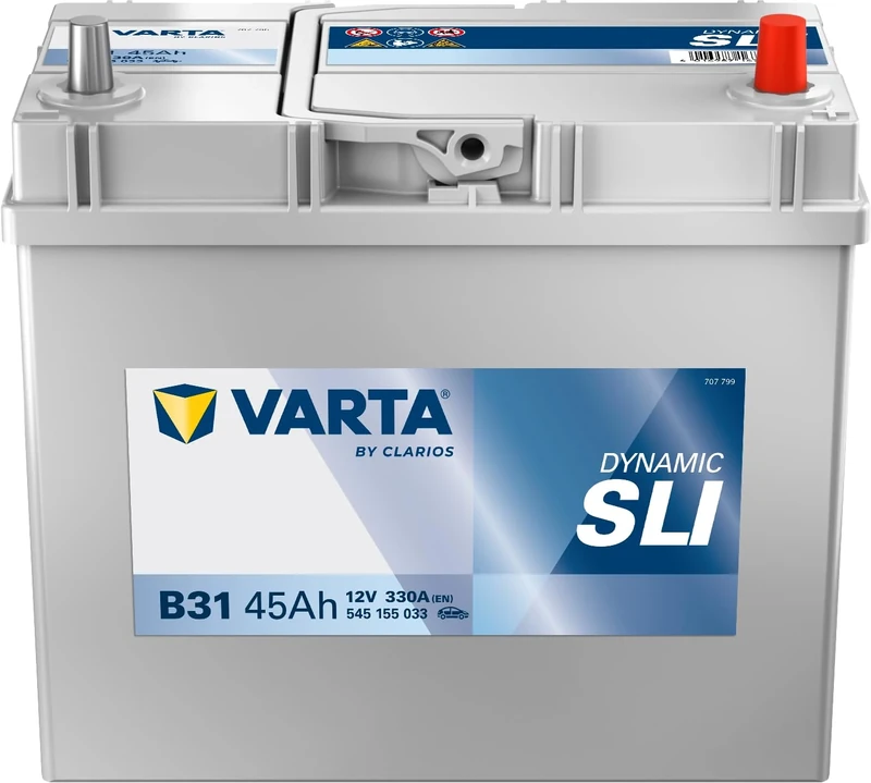 Varta Blue Dynamic B31 Car Battery 5451550333132, 12V 45 mAh 330 A