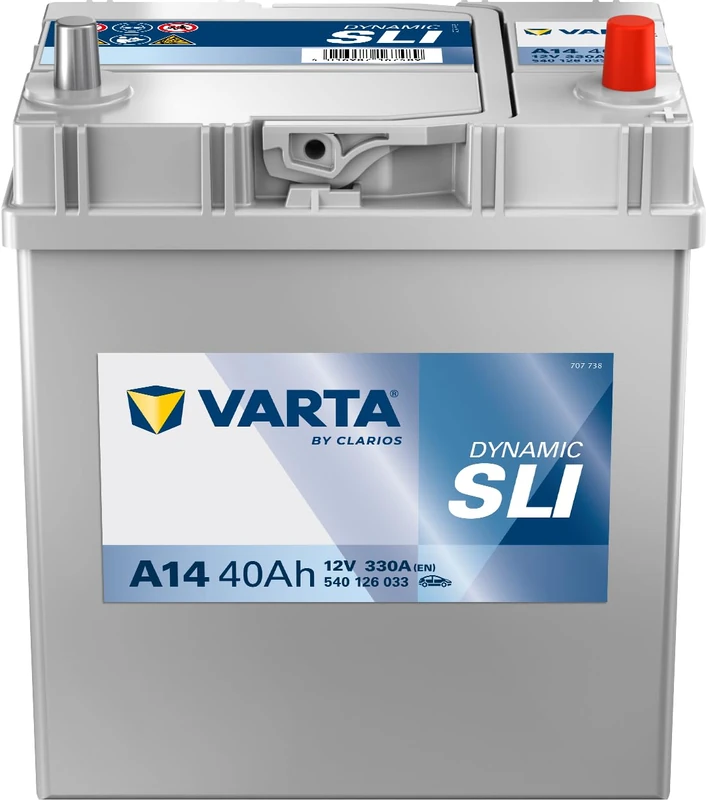 VARTA Blue Dynamic A14 Car Battery - 12V 40Ah 330A
