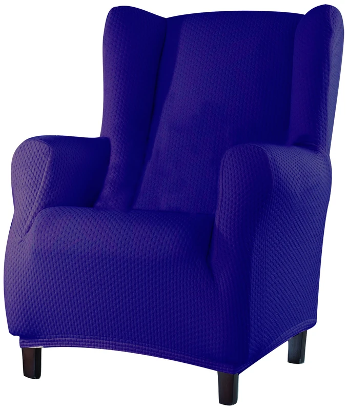 Eysa 1-Square Sucre Wing ChairCover, Purple