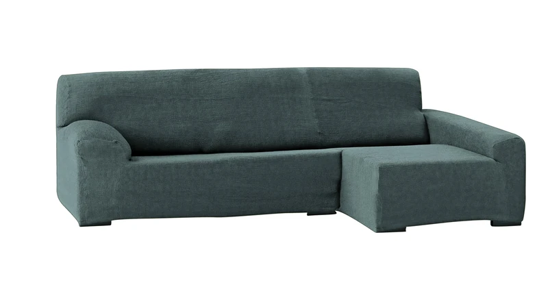 Eysa Teide Elastic Chaise Longue, Polyester, Grey