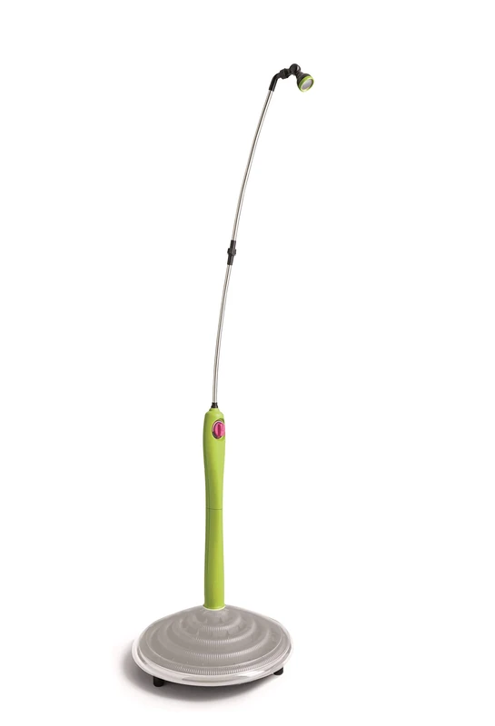GF Garden, Sunny Style Solar, Garden Shower, Swimming Pool, for Outdoor, also ideal for Holiday and Camping, with Mixer for hot and cold water, Lime Green - Image 1