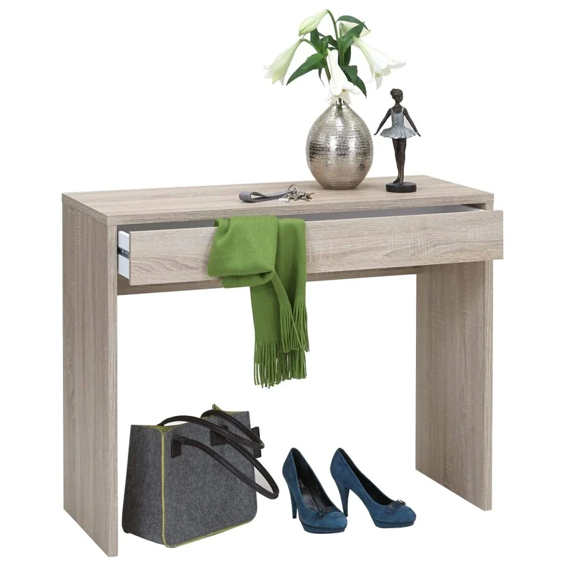 FMD Desk Checker, 100 x 80 x 40 cm, Oak - Image 1