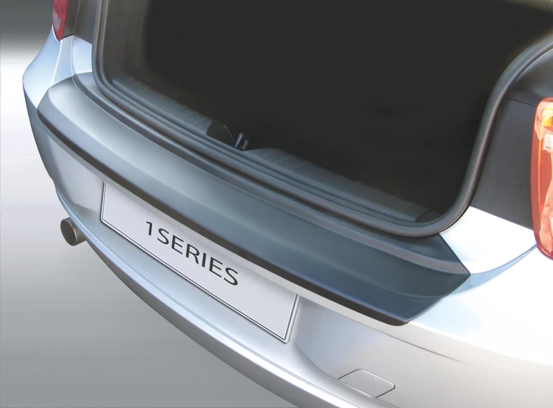 RGM ABS Rear bumper protector compatible with BMW 1-Series F20/F21 3/5 doors 2011-2015 Silver