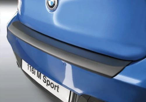 RGM ABS Rear bumper protector compatible with BMW 1-Series F20/F21 3/5 doors 'M-Sport' 2011-2015 Silver