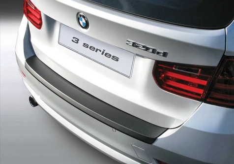 RGM ABS Rear bumper protector compatible with BMW F31 Estate/Touring 2012-2018 (excl. M) Silver