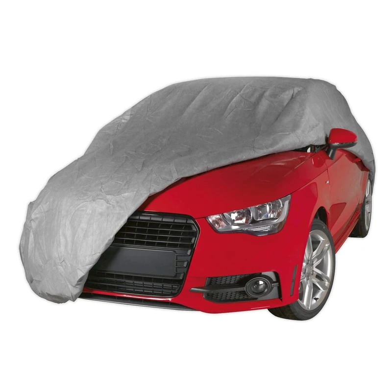 Sealey Sccm All Seasons Car Cover 3-Layer - Medium - Image 1