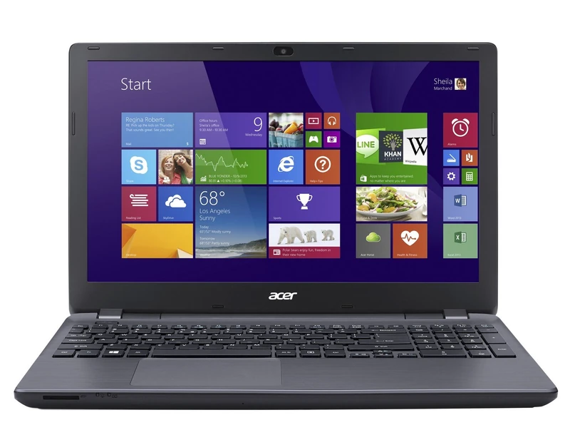 acer Aspire E5-571 15.6-Inch Notebook (Titanium Silver) - (Intel Core i3-4005U 1.7 GHz, 8 GB RAM, 2 TB HDD, DVDSM DL, WLAN, Integrated Graphics, Windows 8.1)
