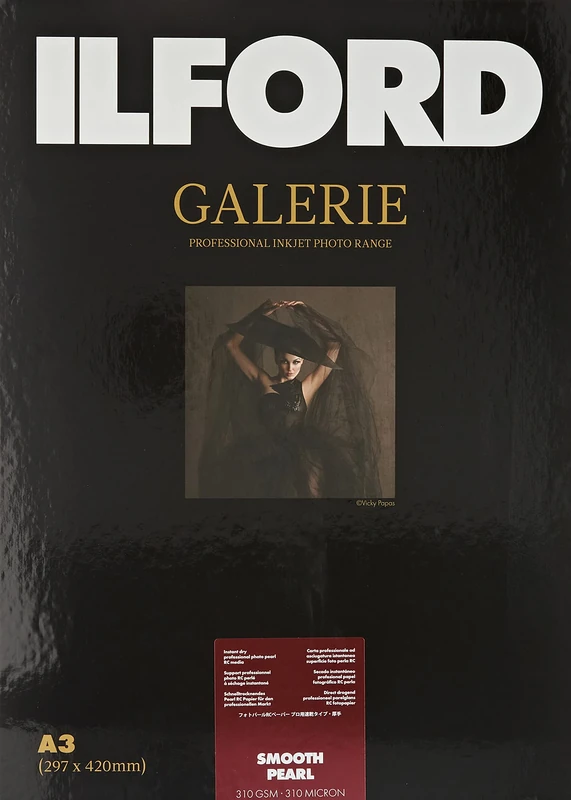 Ilford Galerie Prestige Smooth Pearl 310gsm A3 25 Sheets