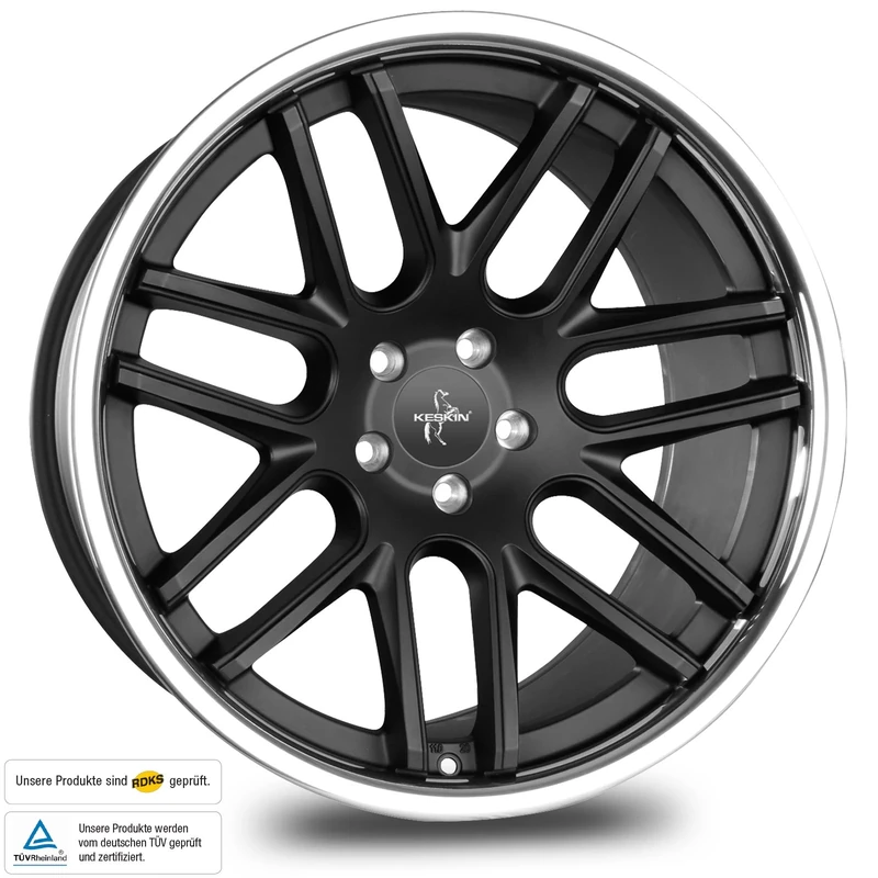 Keskin KT14-10X20 ET20 5X66.60 Alloy Wheels (Commercial) KT141020511220MBSL