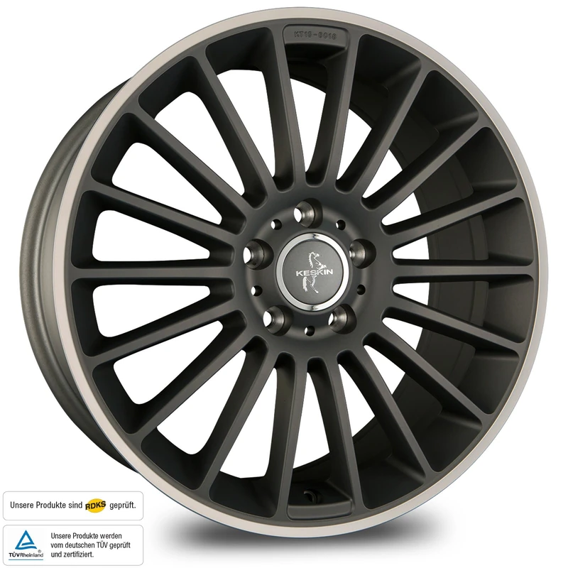 Keskin KT15-9.5X20 ET45 5X66.60 Alloy Wheels (Commercial) KT159520511245TGLP - Image 1
