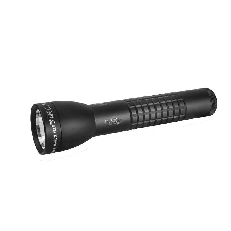 Maglite ML300LX 2D Cell, Aluminium, Black [Energy Class A]