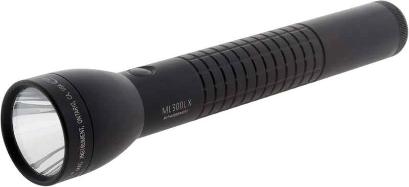 Maglite 3D Cell LED Torch – Matt Finish with Handle Waffle Design 625 lm, 29.5 cm Black ML300LX S3CC6