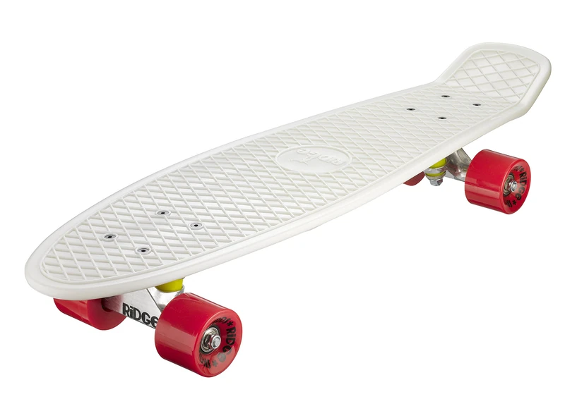 Ridge Skateboards Complete Big Brother Nickel Cruiser Skateboard, 27-Inch, Glow in the Dark