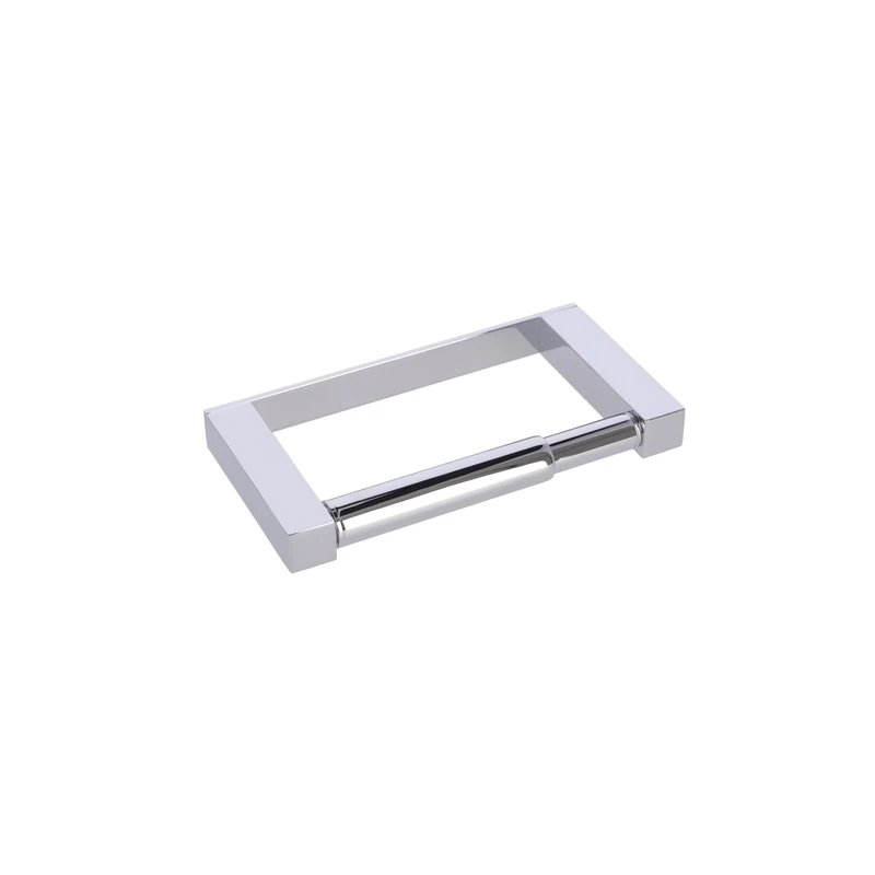 INDA Styl Towel Ring Bathroom Accessories, 9 x 18 x 2 cm chrome-plated