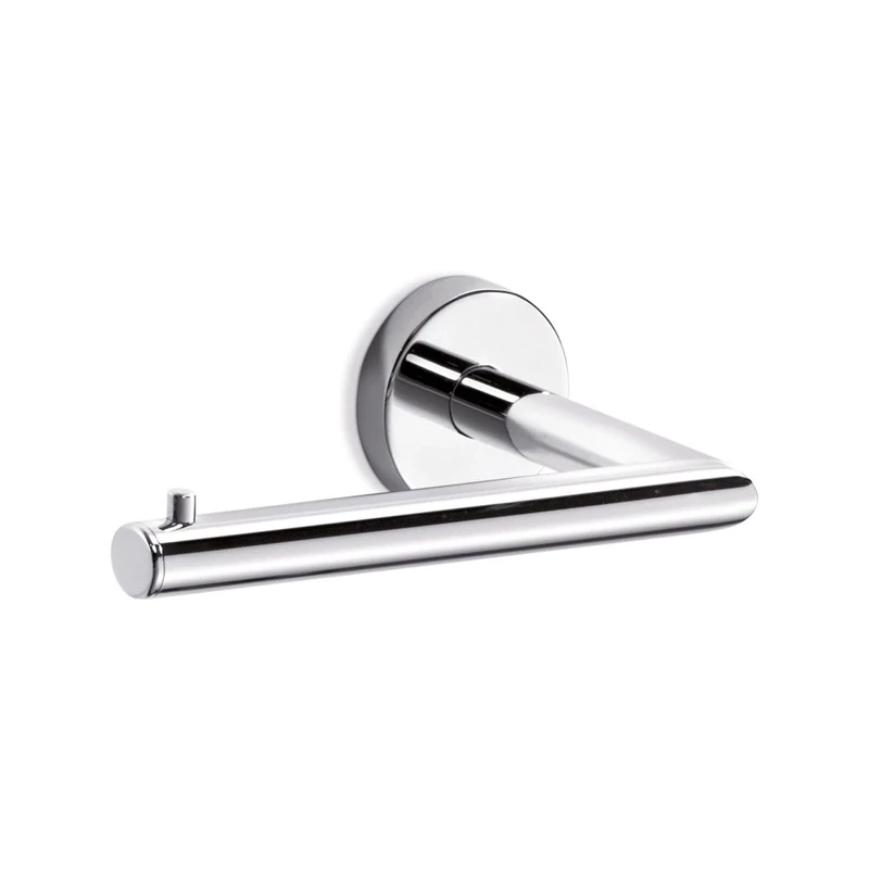 INDA Toilet Roll Holder 9 x 18 x 5 cm chrome-plated - Image 1