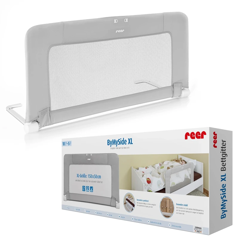 Reer 45020 ByMySide Cot Rail – XL, 150 cm