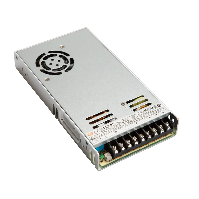 Mean Well RSP-320-12 AC-DC Single Output Enclosed Power Supply