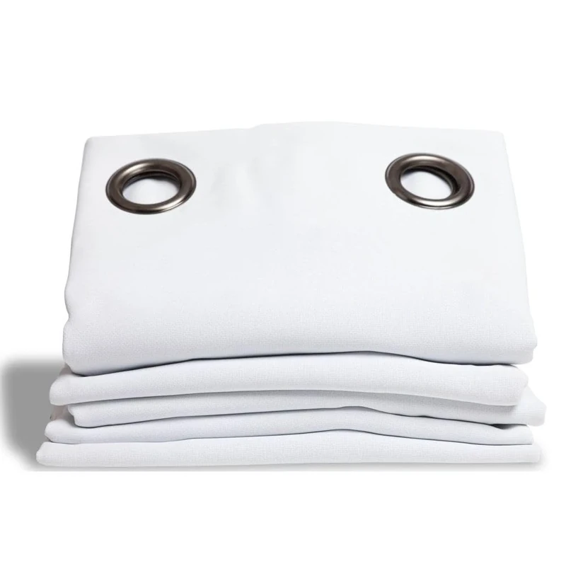 moondream HM6902047 Noise insulation/Blackout/Thermal Curtain 145 x 260 cm Cotton, Cotton, white, 40cm x 27cm x 13cm